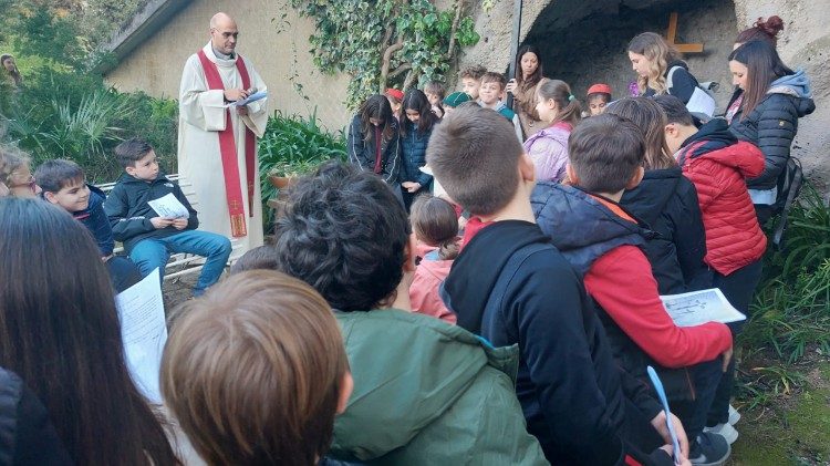 Via Crucis della parrocchia di Santa Silvia