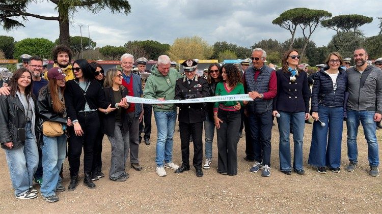 L'inaugurazione del Villaggio per la Terra 2025