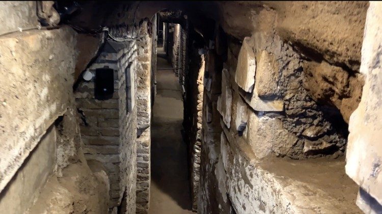 Las catacumbas de San Sebastián