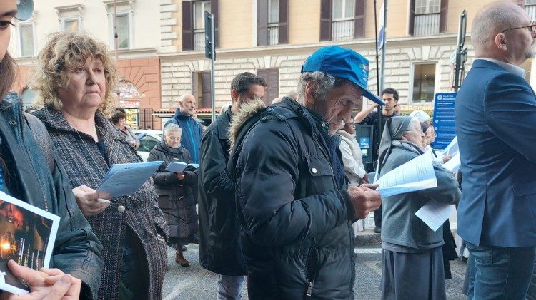 El Via Crucis por Via Marsala