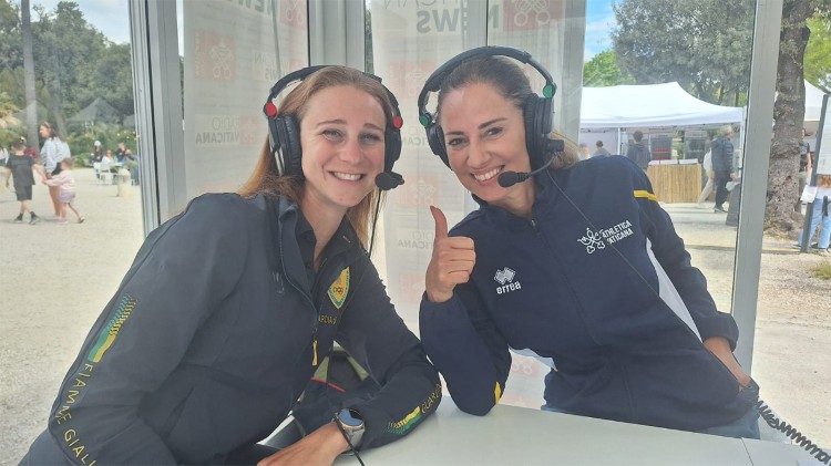 Earthday: le canottiere Valentina Rodini e Teresa Simeoni ospiti allo stand della Radio Vaticana