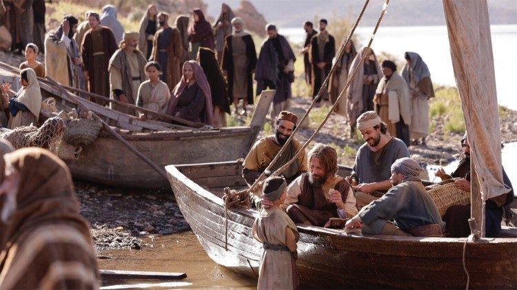 A scene from "The Last Supper"