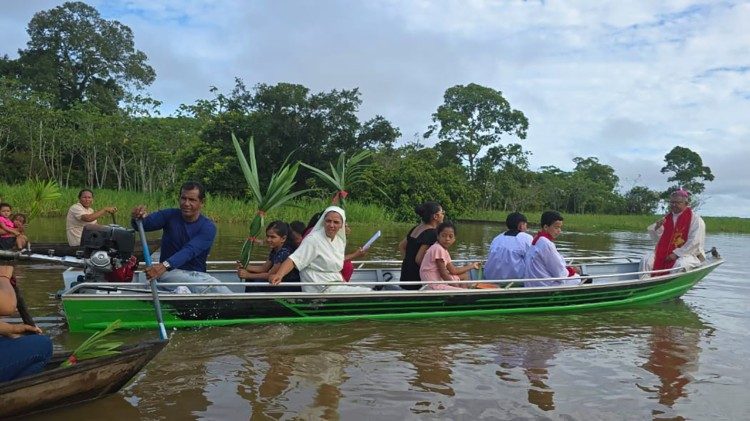Procissão do Domingo de Ramos na Amazônia 