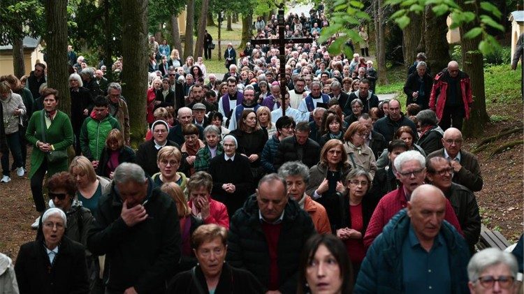 Pobožnost križnog puta na zagrebačkom Ksaveru