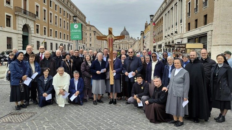 Los peregrinos del Jubileo del Dicasterio para la Vida Consagrada