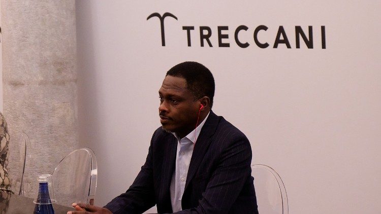 Ali Nuhu durante o encontro em Roma