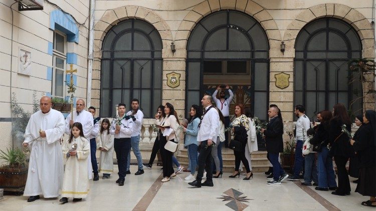 Dimanche des Rameaux à Alep