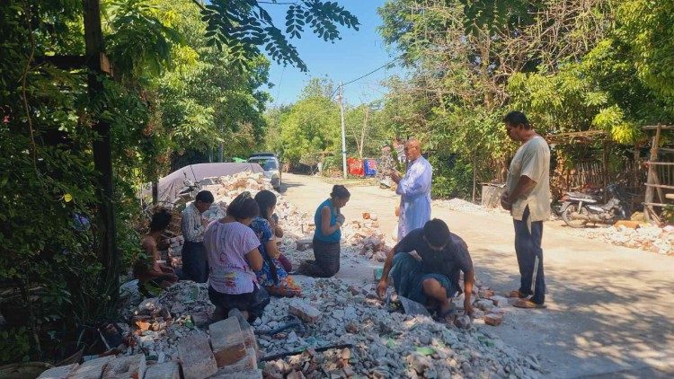 L'arcivescovo di Mandalay, Marco Tin win