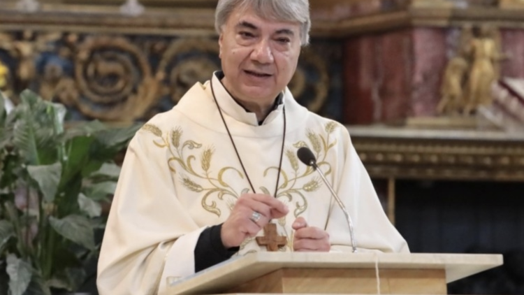 Il cardinale Domenico Battaglia, arcivescovo di Napoli