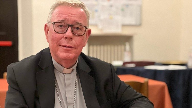 Kardinal Jean-Claude Hollerich, am Tag des Todes von Papst Franziskus, 21.4.2025