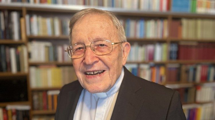 Kardinal Walter Kasper im April 2025