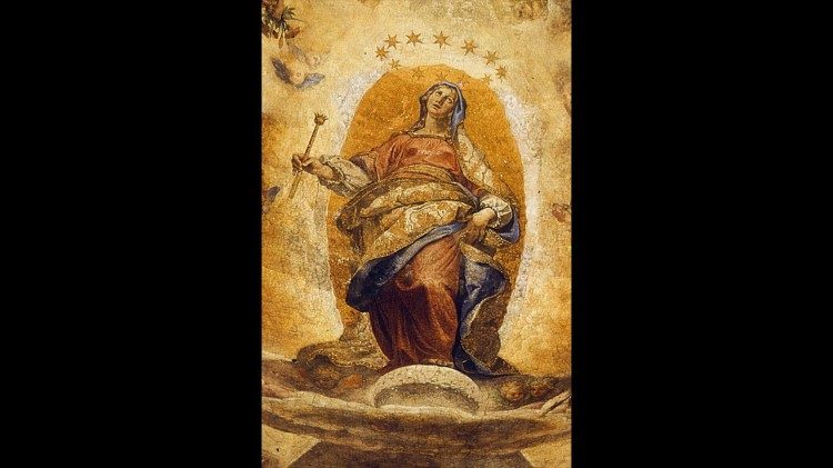 La Inmaculada Concepción pintada por Cigoli en Santa María la Mayor 