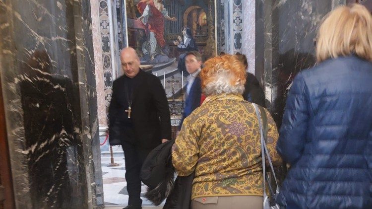 Pronti per l'omaggio al Papa