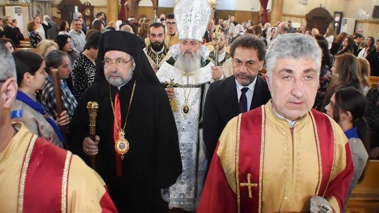 Հալէպի մէջ Հայոց Ցեղասպանութեան Սրբադասուած Զոհերու յիշատակը