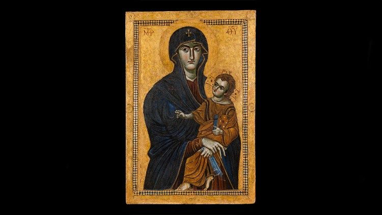 The Marian icon, Salus Popoli Romani (Protectress of the Roman people)