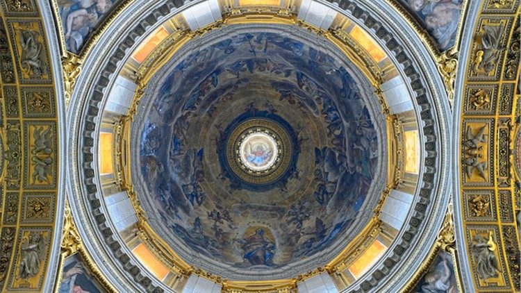 La cupola della Cappella Paolina