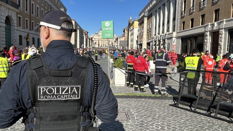 Seguridad de alta tecnología por el funeral del Papa Francisco