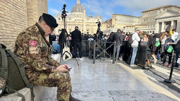 Tanti i militari impegnati per garantire la sicurezza