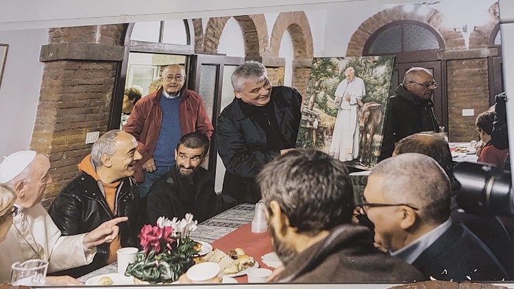El Papa Francisco visitó Palazzo Migliori en 2019