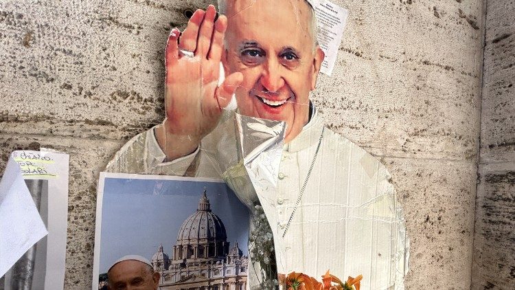 An artwork realized in honor of Pope Francis