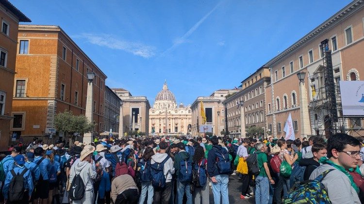Una veduta della basilica di San Pietro