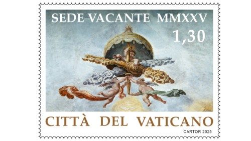 Vatikan gibt Sonderbriefmarken zur Sedisvakanz MMXXV heraus
