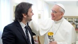  Adrian Pallarols and Pope Francis