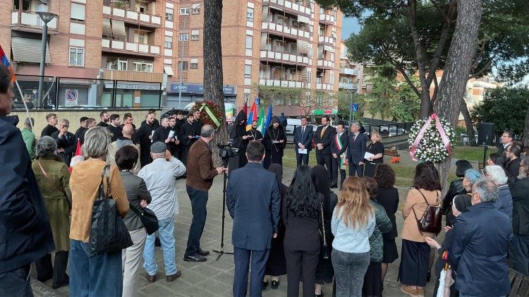 2025.04.30 Commemorazione genocidio armeno a Roma