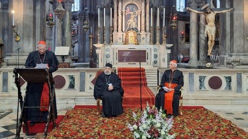 Ecumenismo: em Veneza, &eacute; celebrado o fim das excomunh&otilde;es de 1054