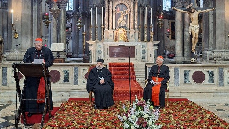 Экуменічная малітва ў касцёле святога Захарыя ў Венецыі