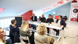 Conferenza stampa a Trieste a nove mesi dall'inizio del progetto "Spazio 11 - sala di attesa solidale"  (foto: Luca Tedeschi)