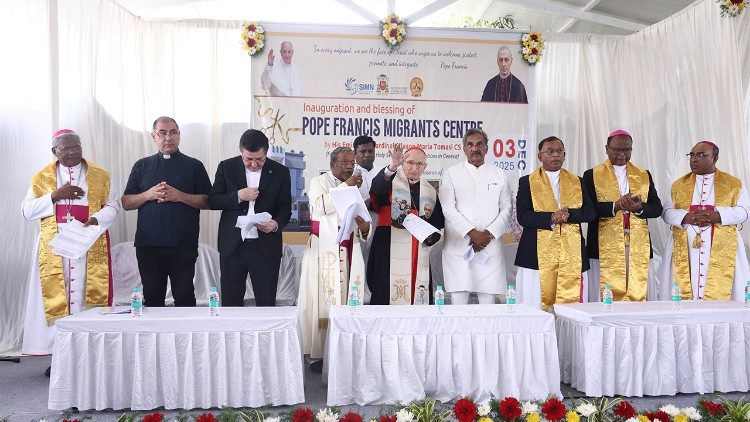 The inauguration ceremony