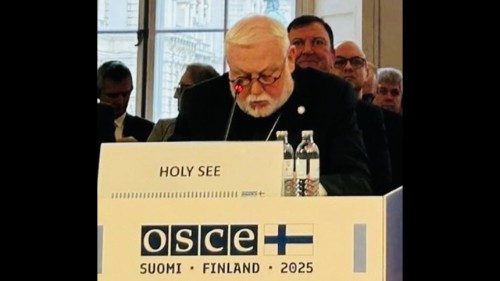 Archbishop Paul Richard Gallagher addresses OSCE 