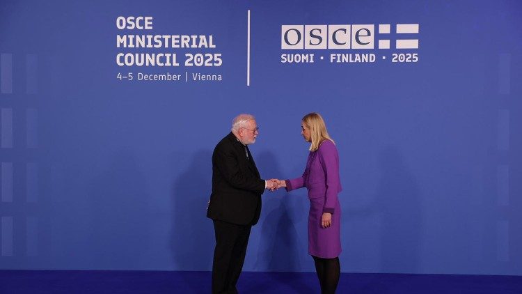 Mgr Paul Richard Gallagher à l'OSCE (Vienne, 4 décembre 2025).