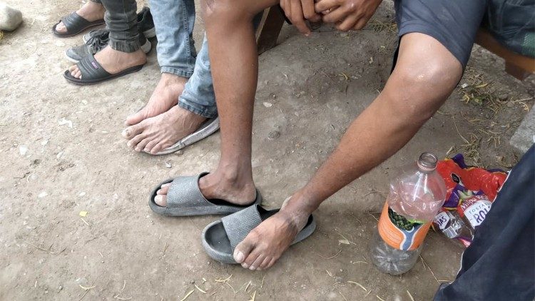  Au Foyer Frontera Digna, on tente d’apaiser la douleur physique et émotionnelle dont souffrent les migrants à leur arrivée