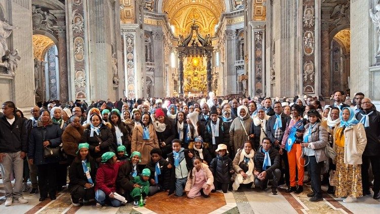 ነጋድያን ኣብ ባዚሊካ ቅዱስ ጴጥሮስ