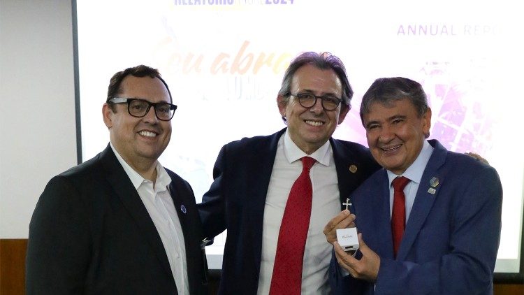 Márcio José da Silva, Wellington Dias e Juan Manuel Gómez