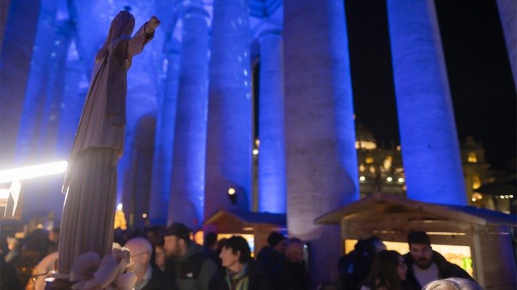 Presépio feito por artesã brasileira é exposto no Vaticano. Foto: Solange Souza