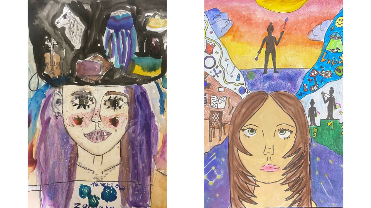 Клєвцова Зоряна, 12 років і Левицька Вероніка, 11 років