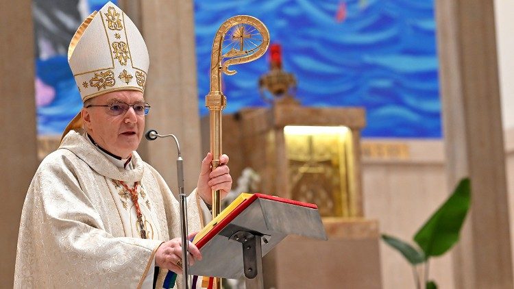 Kardinal Josip Bozanić na svetkovinu Bezgrešnog začeća BDM na Svetom Duhu