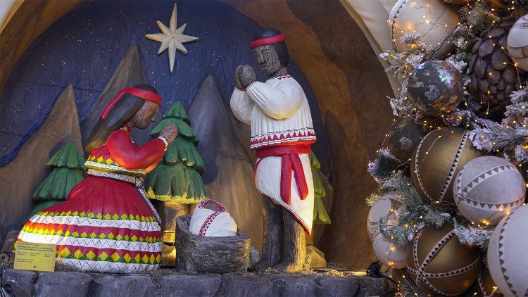 Inauguración de la muestra 100 Nacimientos en el Vaticano