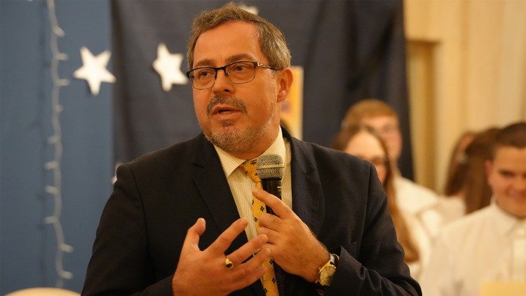 „Dziękuję wam bardzo za ten wiecz&oacute;r, dziękuję księdzu Tomaszowi, za to ogromnie ważne spotkanie” – m&oacute;wił Andrij Jurasz