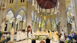 Die Feier zum 80. Gründungstag der Diözese Hongkong (Sebastian Neugebauer | Bistum Essen)