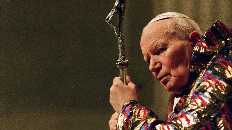 Santa misa de Nochebuena presidida por el Papa Juan Pablo II y apertura del Gran Jubileo del A&ntilde;o 2000, 24 de diciembre de 1999.