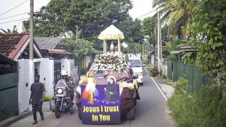 Na Sri Lance obecny jest m.in. kult Bożego Miłosierdzia