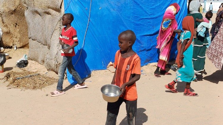 Bambini dei campi profughi in Ciad