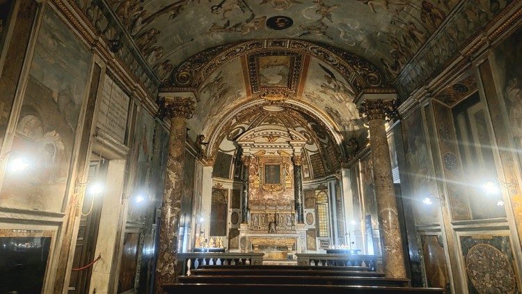 La chiesa di Sant’Aniceto nel Palazzo Altemps