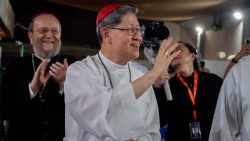 Cardinal Tagle visited Hong Kong to celebrate the 80th anniversary of the establishment of the diocese