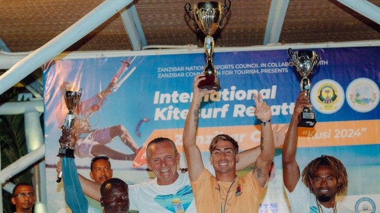 Winners of the Kitesurfing Cup