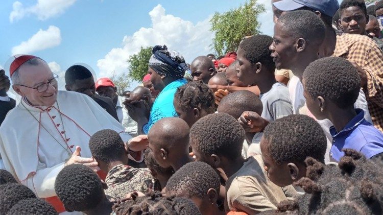 Visita del cardinale segretario di Stato Piero Parolin in Mozambico